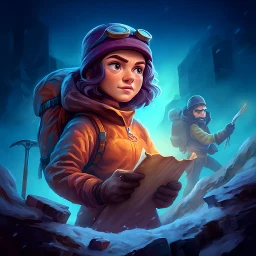 Icono de juegos escape: sombra montaña
